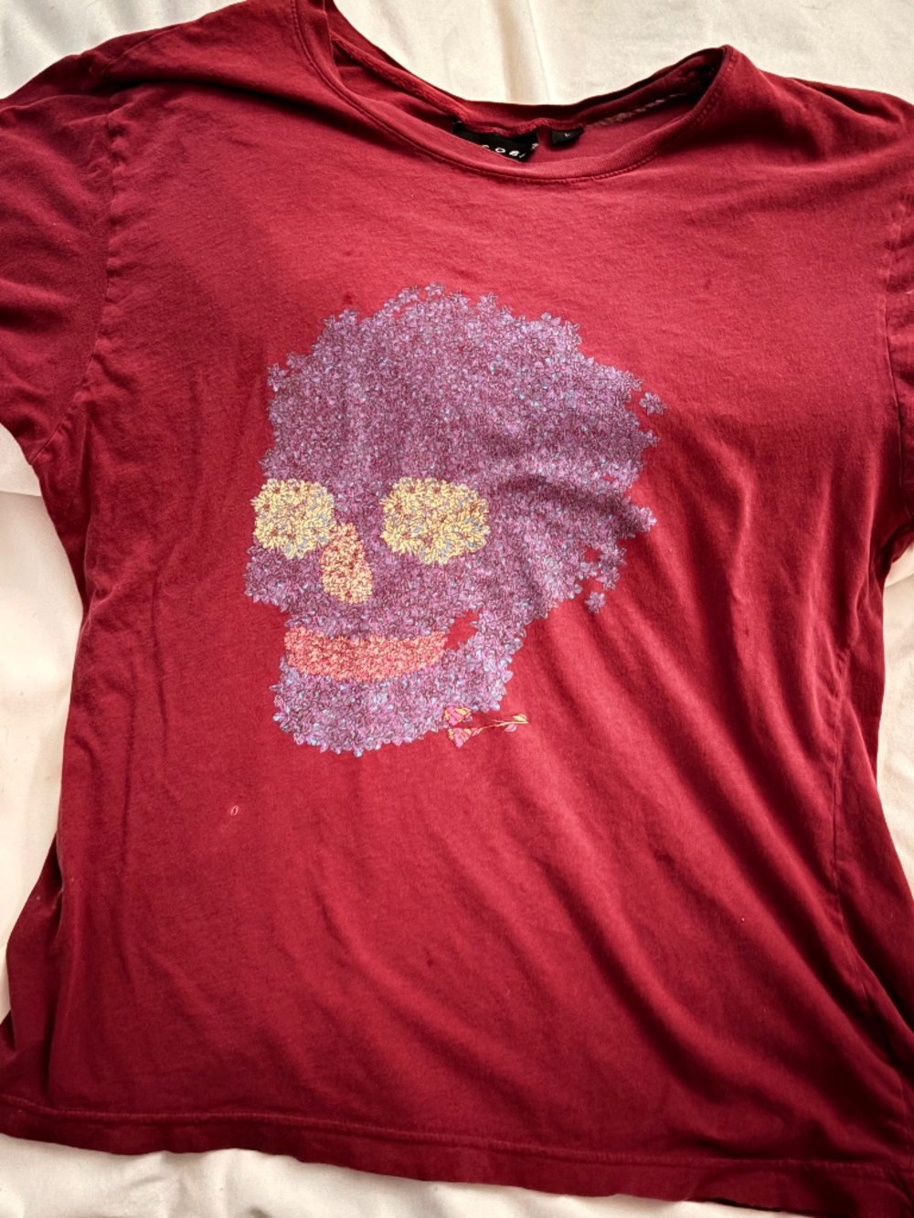 Marc Jacobs Skeleton Distressed T-Shirt